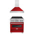 ZLINE 30" Bundle Range RAS-RG-30 & Range Hood 8654RG-30, 2KP-RASRGRH30