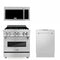 ZLINE 30" Bundled Stainless DualRange RangeHood Dishwasher 3KP-RAOTRH30-DW