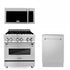 ZLINE 30" Bundled Stainless DualRange RangeHood Dishwasher 3KP-RAOTRH30-DWV