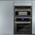 ZLINE 30” Convection Microwave, Black Stainless, Bronze MWOZ-30-BS-CB