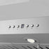 ZLINE 30" CrownSound‚ Ducted Vent Island Mount Range Hood in Stainless Steel, Built-in Bluetooth Speakers, KL3iCRN-BT-30