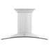 ZLINE 30" CrownSound‚ Ducted Vent Island Mount Range Hood in Stainless Steel with Built-in Bluetooth Speakers, GL9iCRN-BT-30