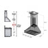 ZLINE 30" Designer Series Stainless Wall Mount Range Hood, 8656S-30
