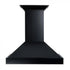 ZLINE 30" Designer Series Wooden Wall Range Hood in Black, KBCC-30