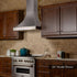 ZLINE 30" Designer Snow Stainless Finish Wall Range Hood, 8632S-30