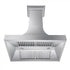 ZLINE 30" Designer Snow Stainless Finish Wall Range Hood, 8632S-30