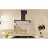 ZLINE 30" Designer Wooden Island Range Hood in Black, KBiCC-30