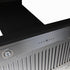 ZLINE 30" Designer Wooden Island Range Hood in Black, KBiCC-30
