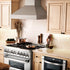 ZLINE 30" Dual Fuel Range, Snow Stainless, Snow Stainless Door, RAS-SN-30