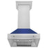 ZLINE 30" DuraSnow® Stainless Steel Range Hood with Color Shell Options 8654SNX-BM-30