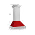 ZLINE 30" DuraSnow® Stainless Steel Range Hood with Color Shell Options 8654SNX-RM-30