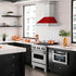 ZLINE 30" DuraSnow® Stainless Steel Range Hood with Color Shell Options 8654SNX-RM-30