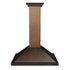 ZLINE 30" Hand-Hammered Copper Finish Wall Range Hood, 8KBH-30