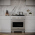 ZLINE 30 in. 4.2 cu. ft. 4 Burner Gas Range with Convection Gas Oven in Stainless Steel, SGR30