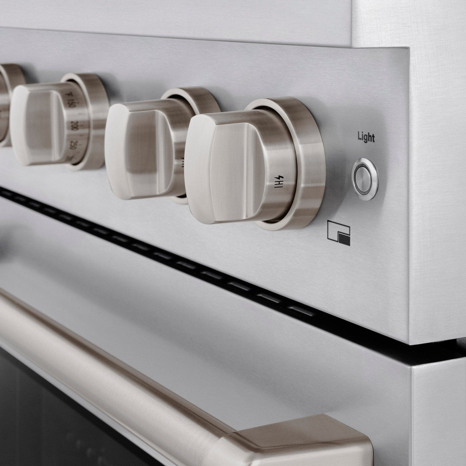 ZLINE 30 In. Gas Range, Stainless Steel w/ Brass Burners, SGR-BR-30