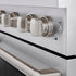 ZLINE 30 In. Gas Range, Stainless Steel w/ Brass Burners, SGR-BR-30