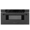 ZLINE 30" Microwave Drawer in Black Stainless MWD-30-BS