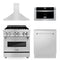 ZLINE 30 " Package Range RA30, Range Hood KB, Microwave MWD-1 , Dishwasher DWV-24,  4KP-RARH30-MWDWV