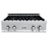 ZLINE 30" Porcelain Rangetop, DuraSnow®, 4 Brass Burners, RTS-BR-30