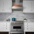 ZLINE 30" Snow Finish Wall Range Hood, Copper Shell, 8654C-30
