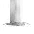 ZLINE 30" Stainless Steel Wall Range Hood with Crown Molding, KZCRN-30