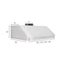 ZLINE 30" Under Cabinet Stainless Steel Range Hood 623-30