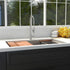 ZLINE 30" Undermount Single Bowl Ledge Sink Stainless Steel, SLS-30