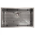 ZLINE 30" Undermount Single Bowl Sink DuraSnow Stainless Steel, SRS-30S