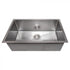 ZLINE 30" Undermount Single Bowl Sink DuraSnow Stainless Steel, SRS-30S