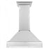 ZLINE 30" Wall Range Hood. DuraSnow Stainless, Mirror Accents, 655MR-30