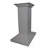 ZLINE 30" Wooden Island Mount Range Hood in Gray, KBiUU-RD-30