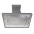 ZLINE 30" Wooden Island Mount Range Hood in Gray, KBiUU-RS-30-400