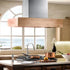 ZLINE 30" Wooden Island Range Hood, Butcher Block, 681iM-30