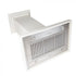 ZLINE 30" Wooden Island Range Hood in Cottage White, KBiTT-30