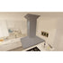 ZLINE 30" Wooden Island Range Hood in Gray, KBiUU-30