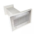 ZLINE 30" Wooden Island Range Hood, Remote Motor, Cottage White, KBiTT-RS-30-400