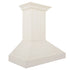 ZLINE 30" Wooden Wall Mount Range Hood in Cottage White, KPTT-30