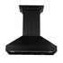 ZLINE 30" Wooden Wall Range Hood in Black - KPCC-30