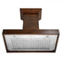 ZLINE 30" Wooden Wall Range Hood in Walnut, KBRR-30