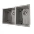 ZLINE 33" Undermount Double Bowl Sink in Stainless Steel, SR60D-33