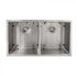 ZLINE 33" Undermount Double Bowl Sink, Stainless Steel, SR50D-33