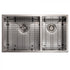 ZLINE 33" Undermount Double Bowl Sink Stainless Steel, SR60D-33S