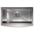 ZLINE 33" Undermount Single Bowl Ledge Sink Stainless Steel, SLSAP-33