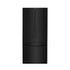 ZLINE 36" 19.6 cu. ft. 3-Door French Door Freezer Refrigerator with Internal Water and Ice Dispenser in Black Stainless Steel - RBIV-BS-36