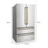 ZLINE 36" Autograph 22.5 cu. ft French Door Refrigerator with Ice Maker in Fingerprint Resistant Stainless Steel RFMZ-36-CB