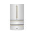 ZLINE 36" Autograph 22.5 cu. ft French Door Refrigerator with Ice Maker  Stainless Steel RFMZ-36-G