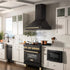 ZLINE 36" Autograph Black Stainless Wall Range Hood, BS655Z-36-G