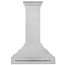 ZLINE 36" Autograph DuraSnow Stainless Steel Wall Range Hood 8654SNX-36
