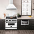 ZLINE 36" Autograph DuraSnow White Range Hood 8654SNZ-WM36-MB