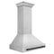 ZLINE 36" Autograph Edition DuraSnow Wall Range Hood 8654SNZ-36-MB